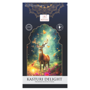 Kasturi Delight Incense – Premium Musk Hand-Rolled Sticks for Pooja & Meditation